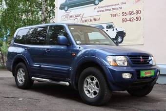 2001 Mitsubishi Pajero Pictures