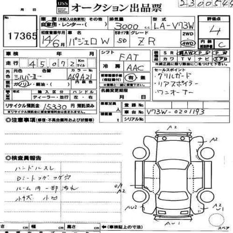 2002 Mitsubishi Pajero