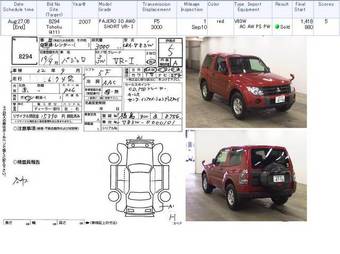 2007 Mitsubishi Pajero Pictures