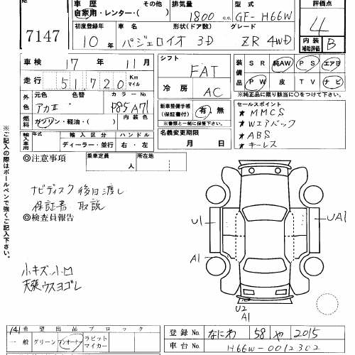 1998 Mitsubishi Pajero iO Pictures