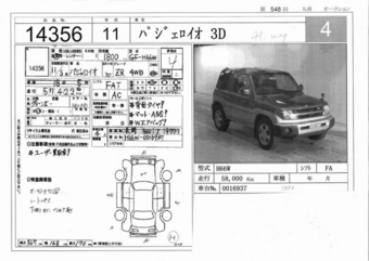 1999 Mitsubishi Pajero iO