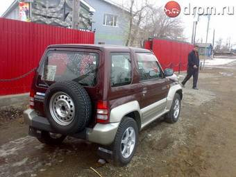 1996 Mitsubishi Pajero Mini Pictures