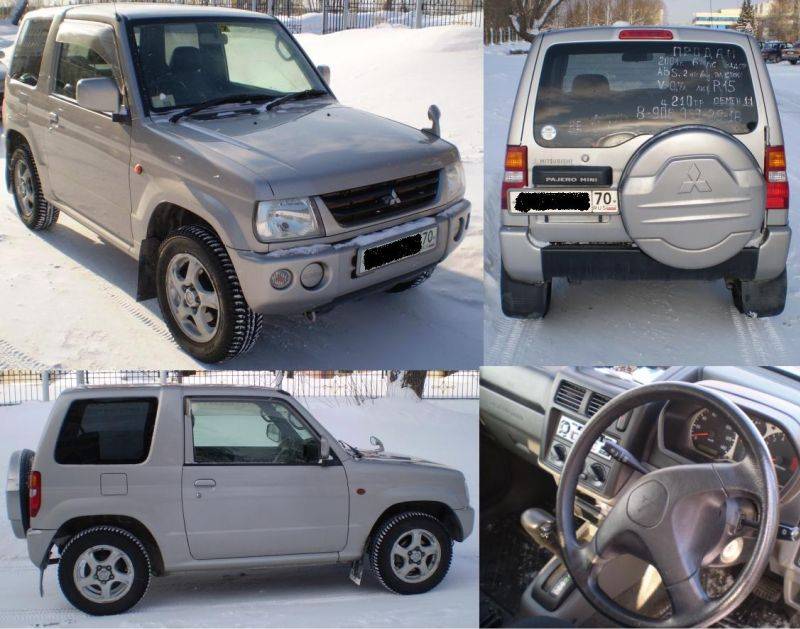 2001 Mitsubishi Pajero Mini