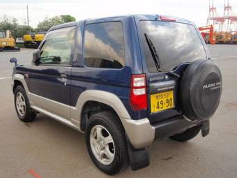 2002 Mitsubishi Pajero Mini Pics