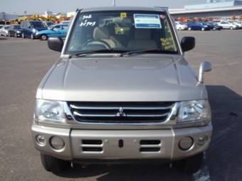 2003 Mitsubishi Pajero Mini Pics