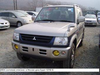 2003 Mitsubishi Pajero Mini Photos