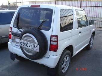 2004 Mitsubishi Pajero Mini Pics