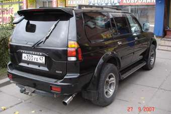 1999 Mitsubishi Pajero Sport Pictures