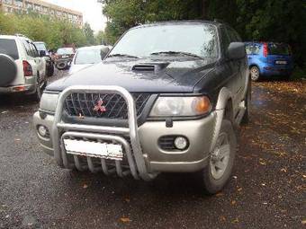 2003 Mitsubishi Pajero Sport Pictures