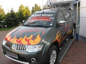 2009 Mitsubishi Pajero Sport Pics