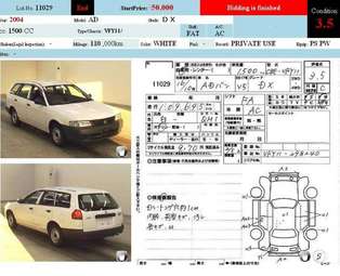 2004 Nissan AD Wagon For Sale