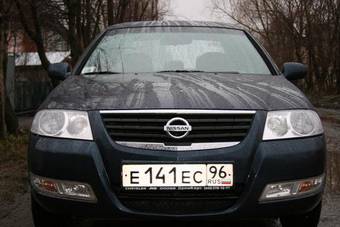 2006 Nissan Almera Classic Photos