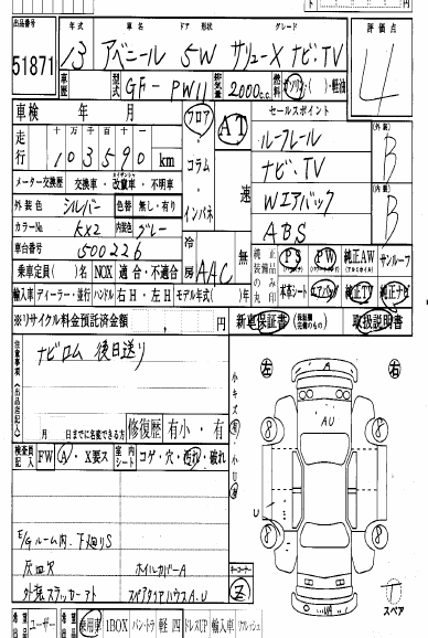 2000 Nissan Avenir