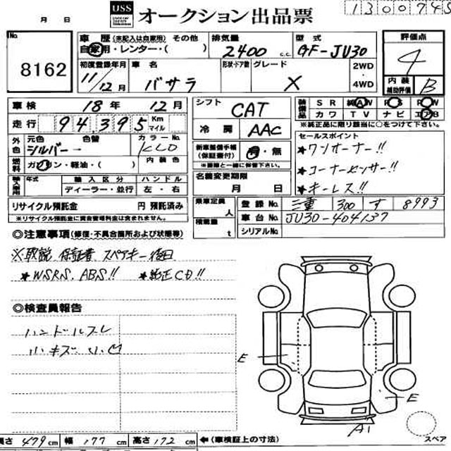 1999 Nissan Bassara Pictures