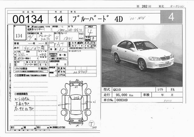 2000 Nissan Bluebird Sylphy Photos