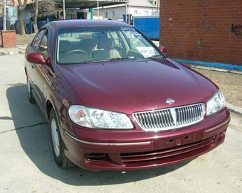 2001 Nissan Bluebird Sylphy