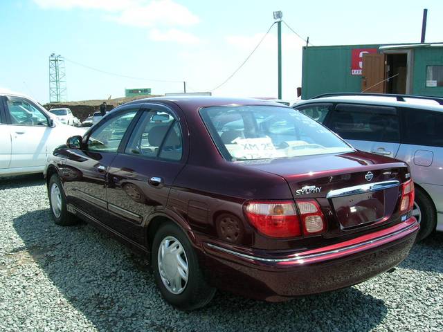 2001 Nissan Bluebird Sylphy