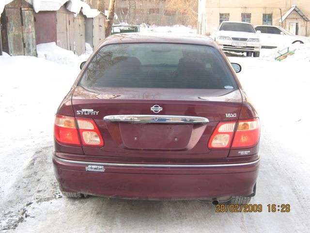 2001 Nissan Bluebird Sylphy