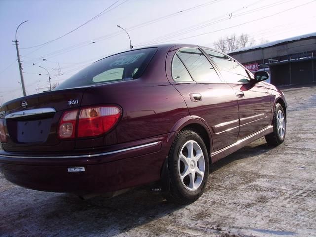 2001 Nissan Bluebird Sylphy
