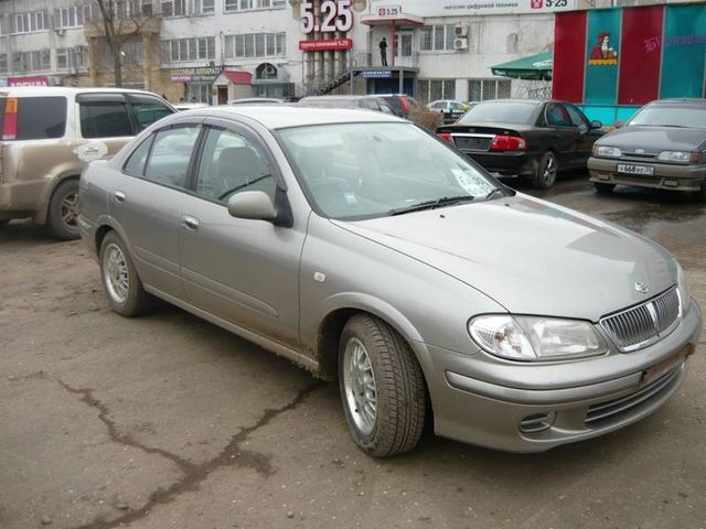 2001 Nissan Bluebird Sylphy