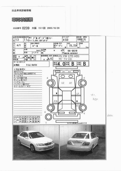 2001 Nissan Bluebird Sylphy Pictures