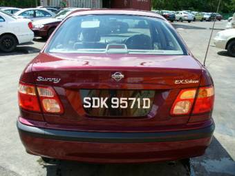 2001 Nissan Bluebird Sylphy Photos