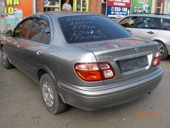2001 Nissan Bluebird Sylphy For Sale