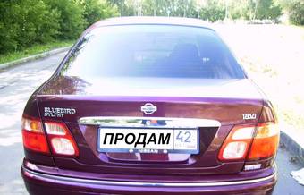 2001 Nissan Bluebird Sylphy Wallpapers