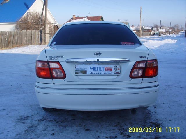 2002 Nissan Bluebird Sylphy