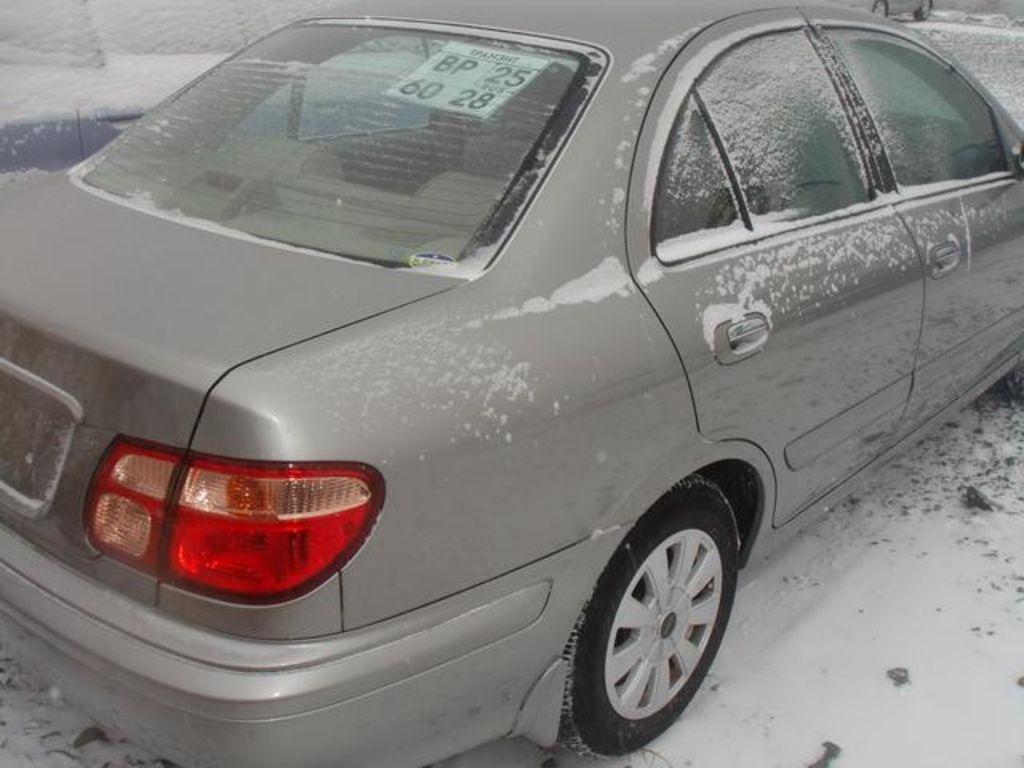 2002 Nissan Bluebird Sylphy