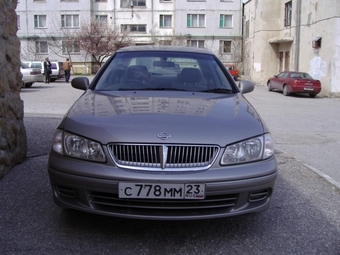 2002 Nissan Bluebird Sylphy