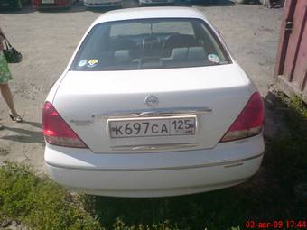 2003 Nissan Bluebird Sylphy For Sale