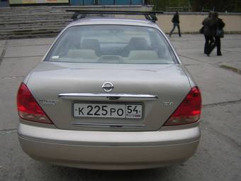 2003 Nissan Bluebird Sylphy For Sale