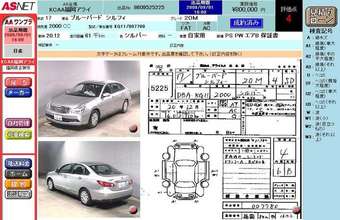 2005 Nissan Bluebird Sylphy Pictures