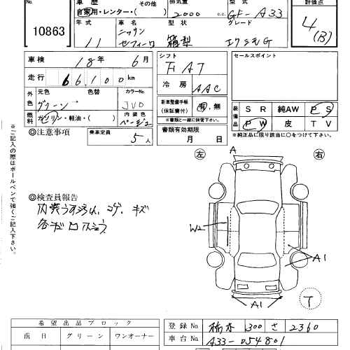 1999 Nissan Cefiro Photos