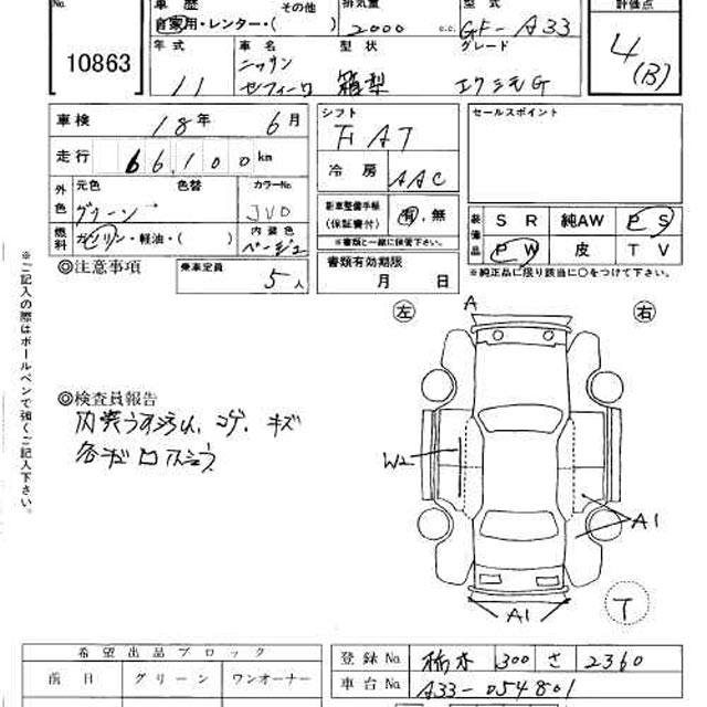 1999 Nissan Cefiro Photos