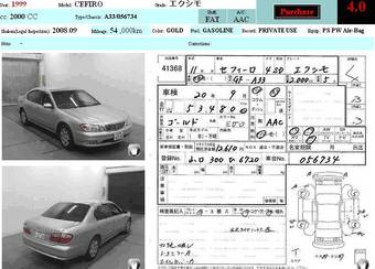 1999 Nissan Cefiro Pictures