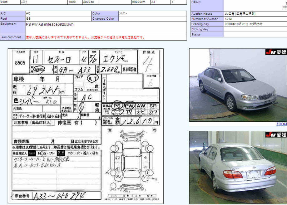 1999 Nissan Cefiro specs, Engine size 2.0, Fuel type Gasoline, Drive