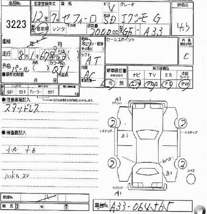 2000 Nissan Cefiro For Sale