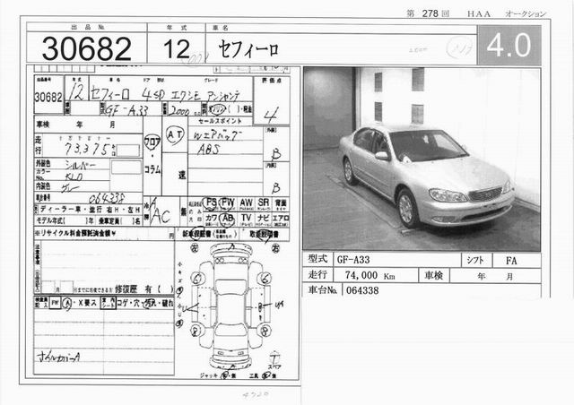 2000 Nissan Cefiro Pictures