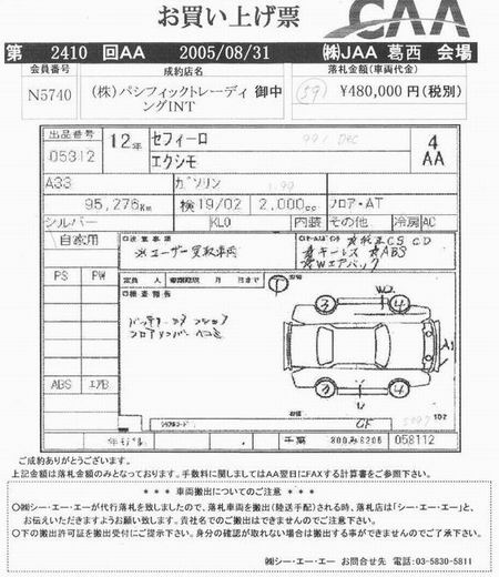2000 Nissan Cefiro Pictures