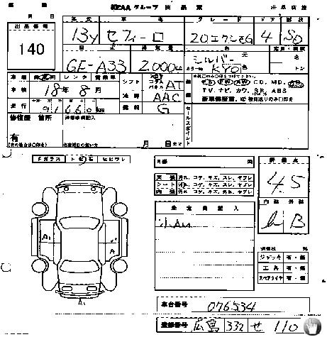 2001 Nissan Cefiro Pictures