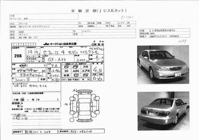 2002 Nissan Cefiro Images