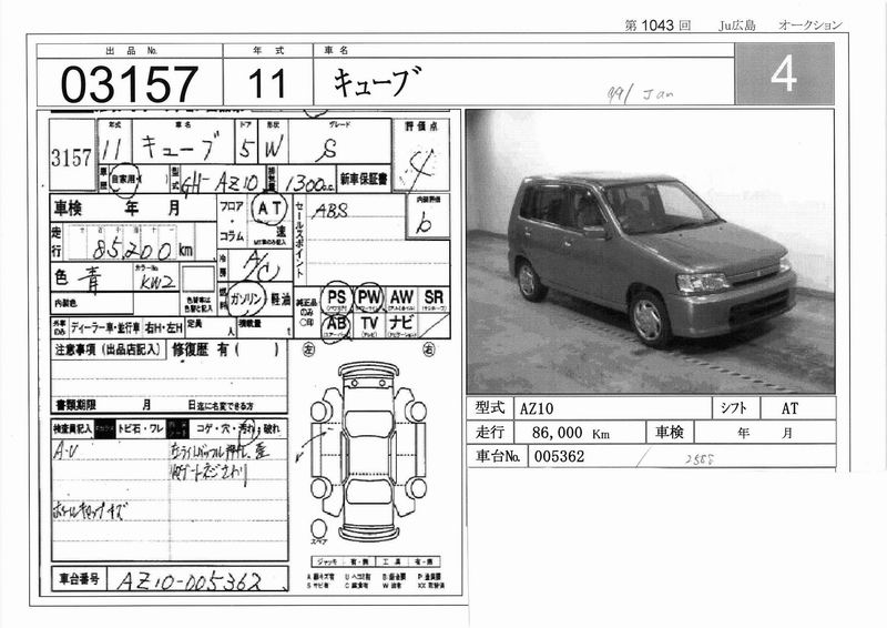 1999 Nissan Cube Images
