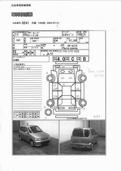 2000 Nissan Cube Photos