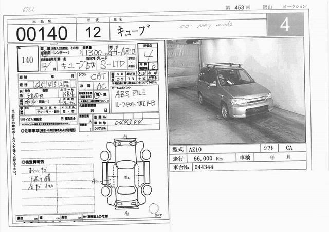 2000 Nissan Cube Photos