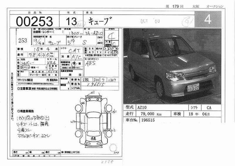 2001 Nissan Cube Photos