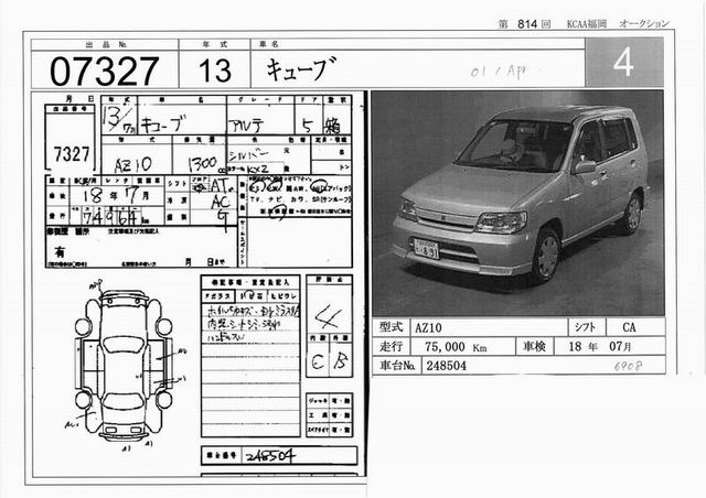 2001 Nissan Cube Pics