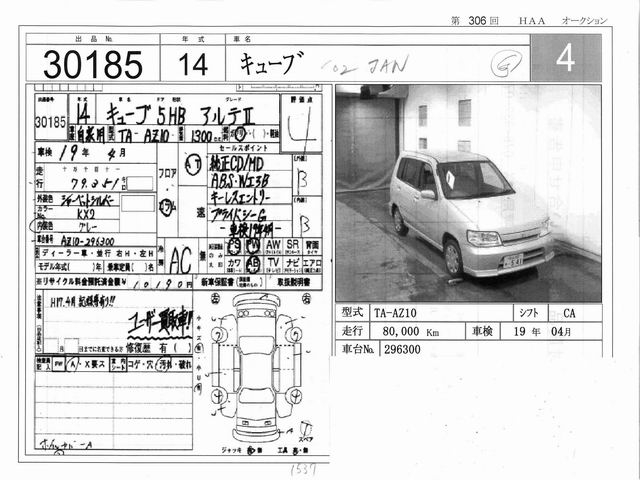 2002 Nissan Cube Photos