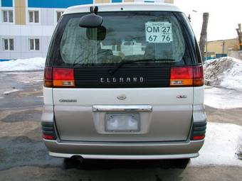 1999 Nissan Elgrand For Sale